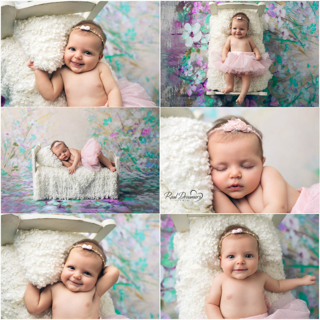 Real Dreamers Studio - servizio - fotografico - neonata - lettino